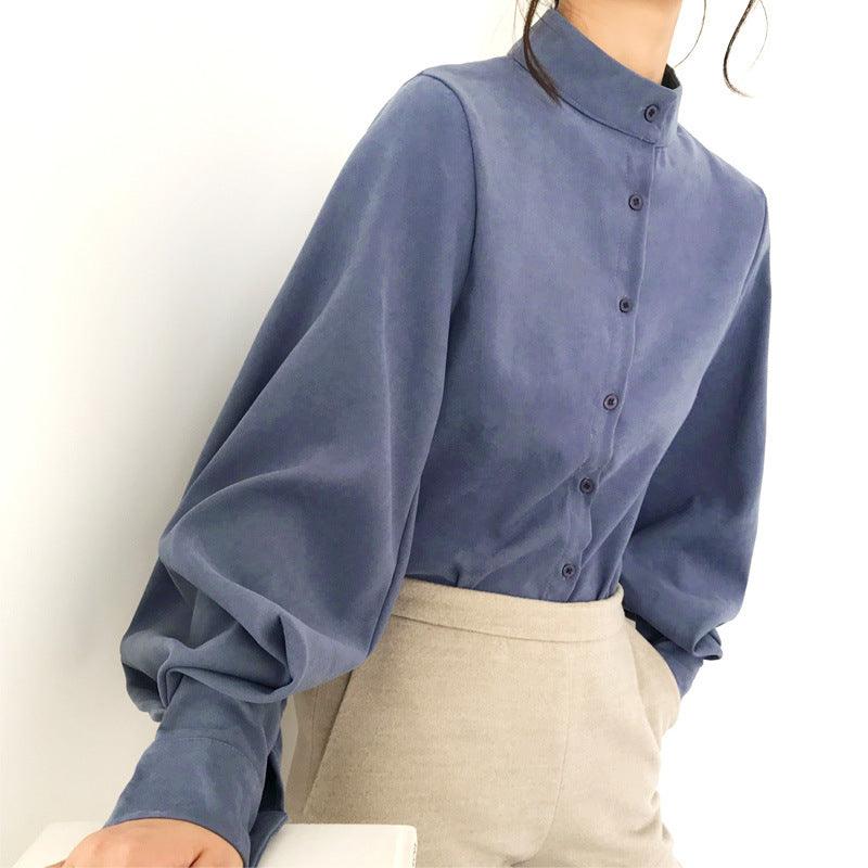 Lantern sleeves work with casual shirts - Amazitshop