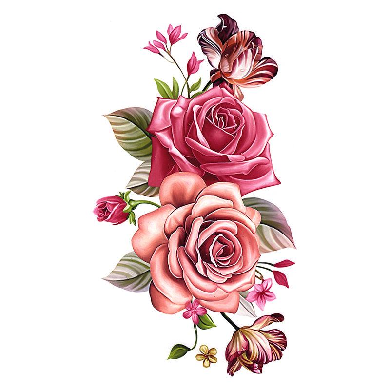 Large Flower Body Tattoo - Amazitshop