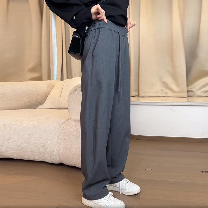 Large Size Slimming Suit Pant Minimalist Design - Amazitshop