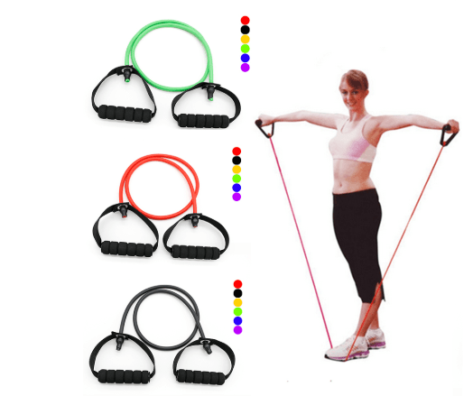 Latex Resistance Bands Workout Exercise Yoga Crossfit Fitness Tubes Pull Rope Fitness Exercise Equipment Tool - Amazitshop