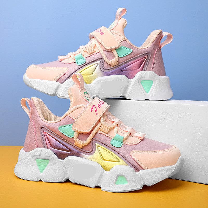 Leather Little kids Running Shoes - Amazitshop