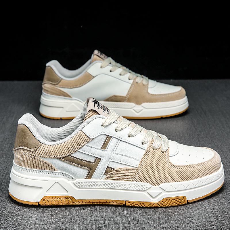 Leather Low - top Board Shoes For Men - Amazitshop