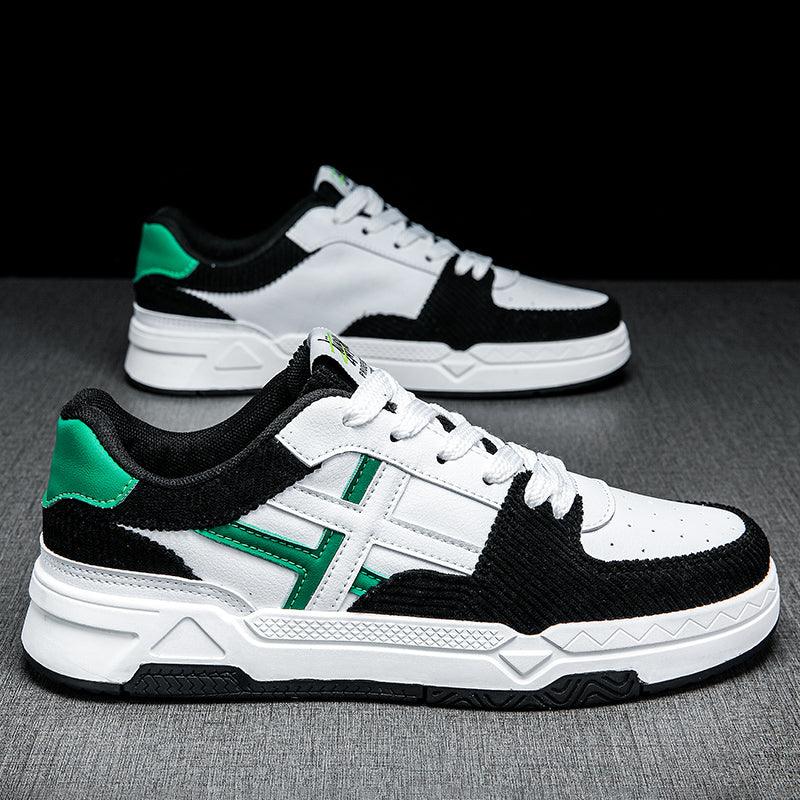 Leather Low - top Board Shoes For Men - Amazitshop