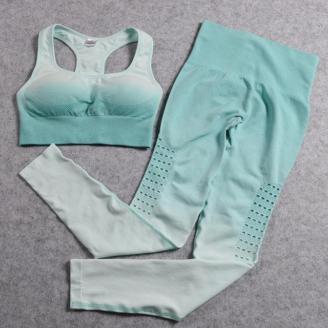 Leggings tops set Yoga Pants For Women - Amazitshop