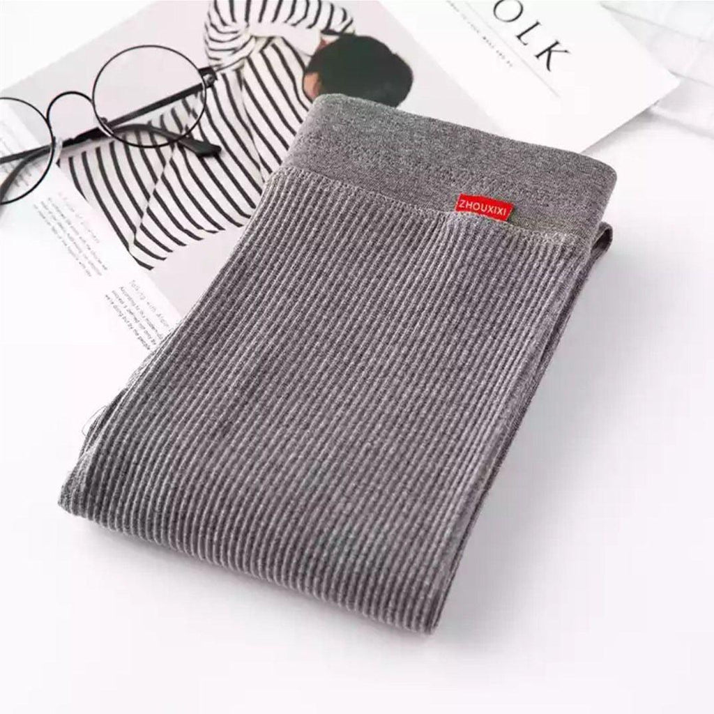 Leggings Women's Outer Wear Thin High Waist Vertical - Amazitshop