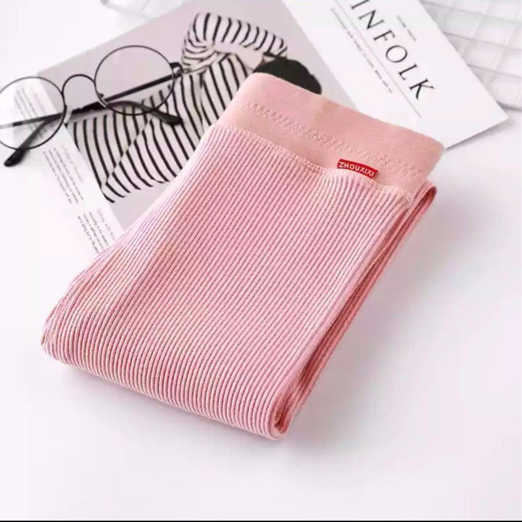 Leggings Women's Outer Wear Thin High Waist Vertical - Amazitshop