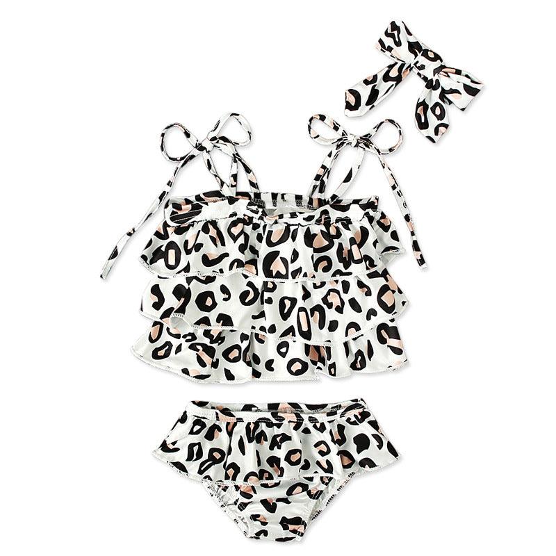Leopard Print Suspender Top And Shorts - Amazitshop