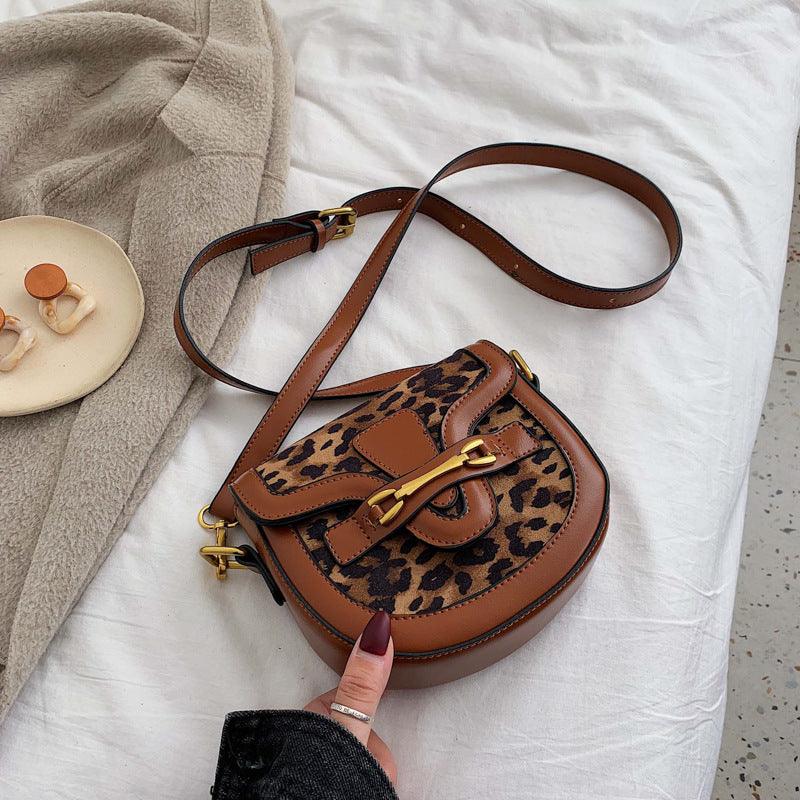 Leopard Saddle Bag in Autumn and Winter - Amazitshop