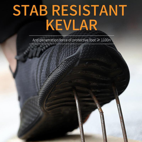 Lightweight Non - Slip Protective Work Shoes Men - Amazitshop