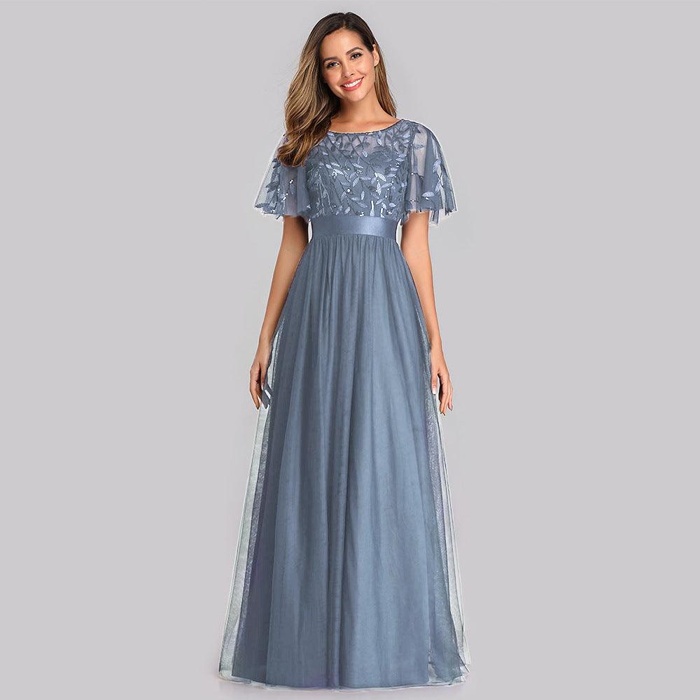 Long dress show evening dress women - Amazitshop