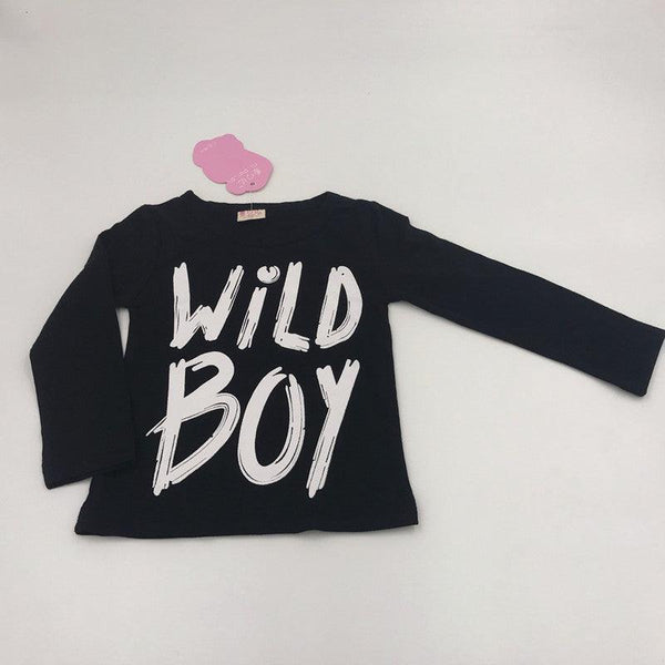 Long Short Sleeve Top Pants 2pcs Sport Suit Baby Clothing Set - Amazitshop