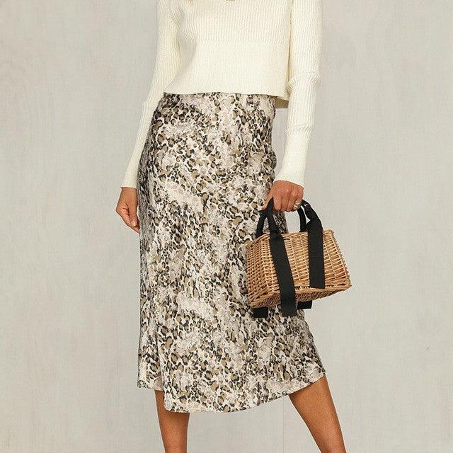 Long Skirts For Women dress Skirt Leather - Amazitshop