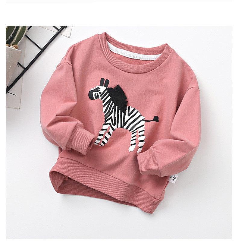 Long sleeve baby top with round neck - Amazitshop
