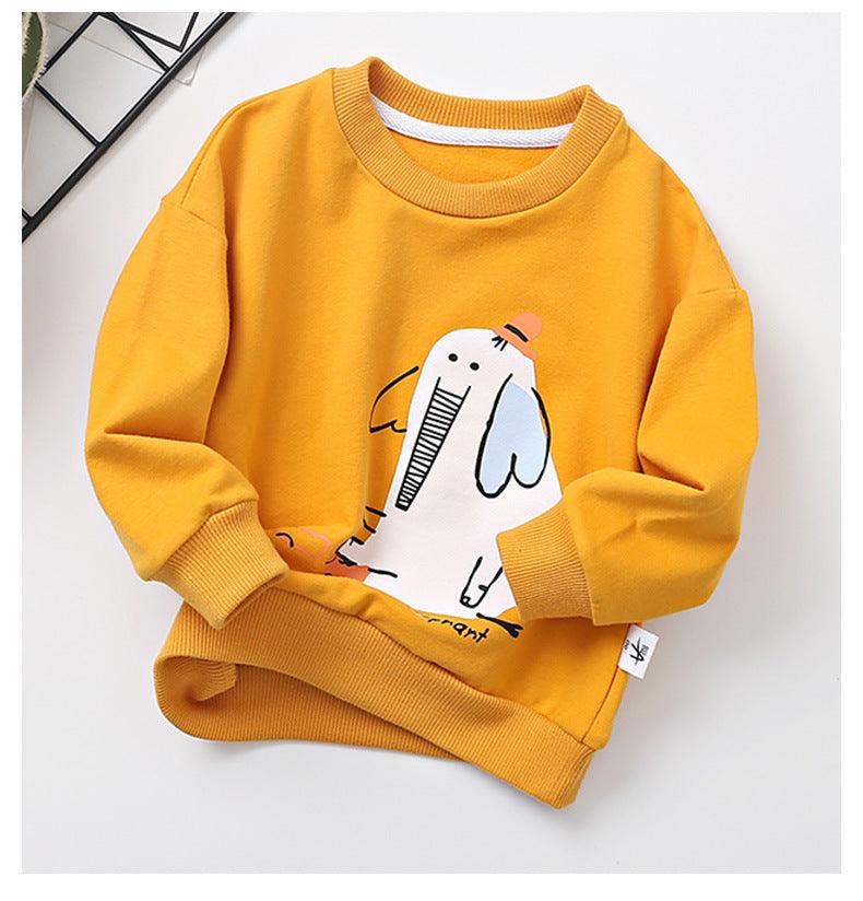 Long sleeve baby top with round neck - Amazitshop