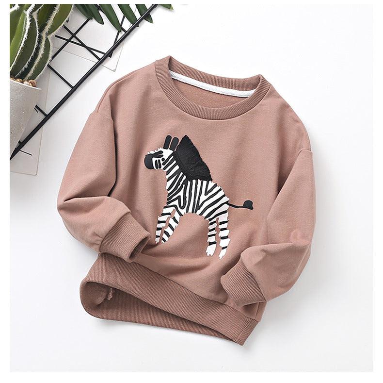 Long sleeve baby top with round neck - Amazitshop