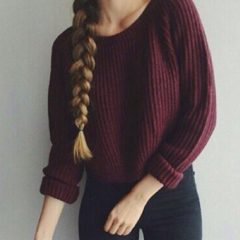Long Sleeve Classic Sweaters - Amazitshop