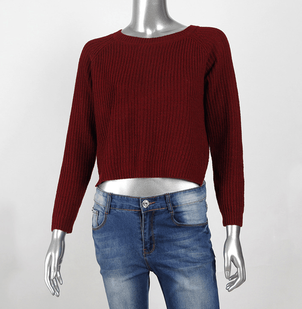Long Sleeve Classic Sweaters - Amazitshop