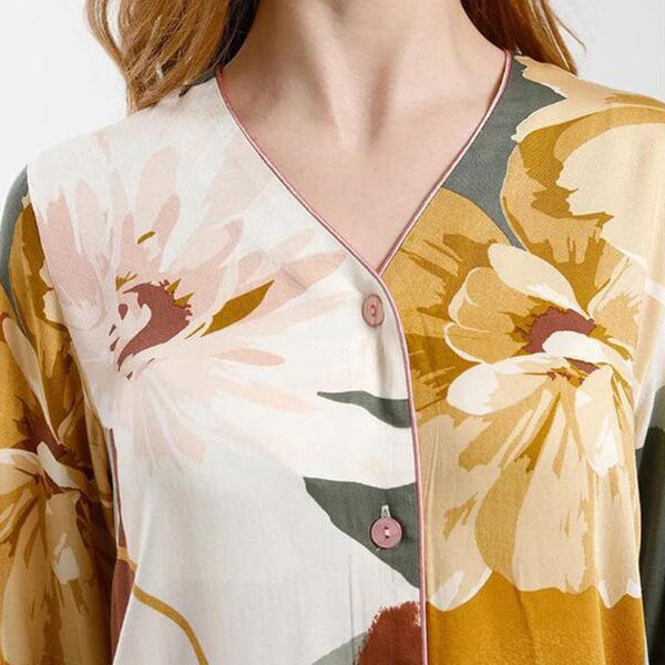 Long sleeve ladies pajamas - Amazitshop