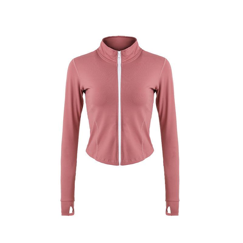 Long Sleeve Yoga Sports Top Workout Wear Women's Sports Jacket Women's Running Wear - Amazitshop