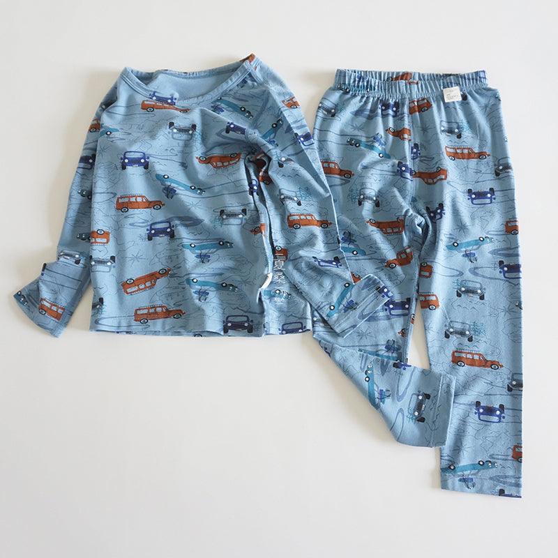 Long - sleeved Pajamas For Boys In Air - conditioned Room - Amazitshop