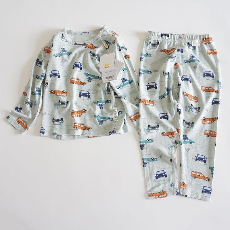 Long - sleeved Pajamas For Boys In Air - conditioned Room - Amazitshop