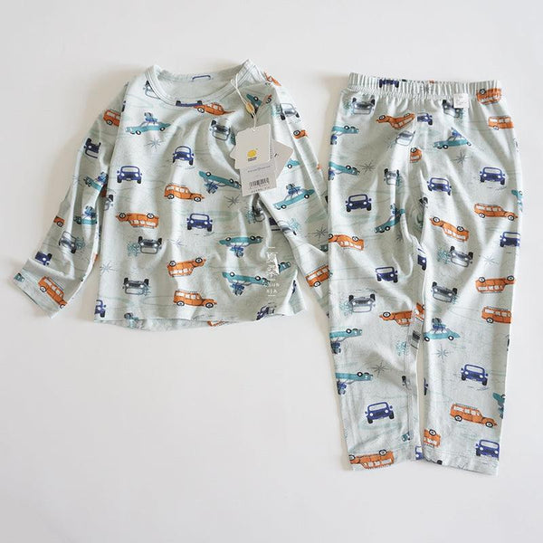 Long - sleeved Pajamas For Boys In Air - conditioned Room - Amazitshop