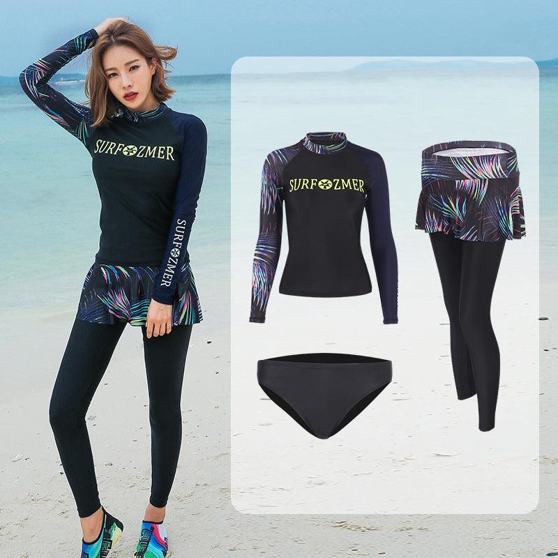 Long - sleeved Trousers Jellyfish Suit Snorkeling Surfing Swimsuit Suit - Amazitshop