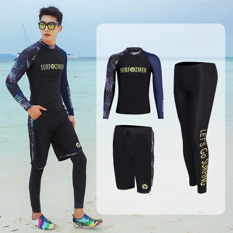 Long - sleeved Trousers Jellyfish Suit Snorkeling Surfing Swimsuit Suit - Amazitshop