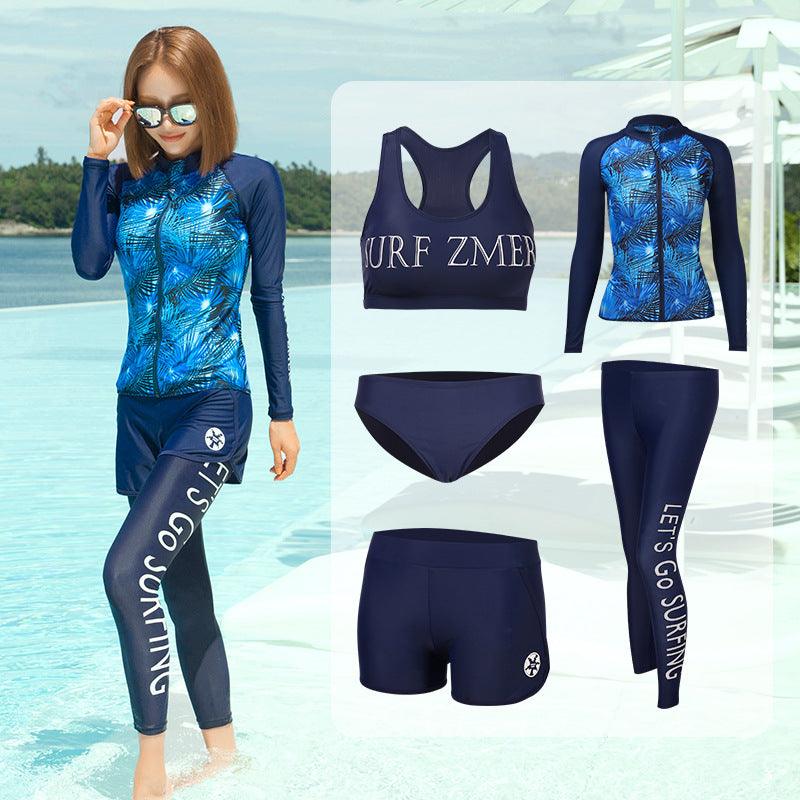 Long - sleeved Trousers Jellyfish Suit Snorkeling Surfing Swimsuit Suit - Amazitshop