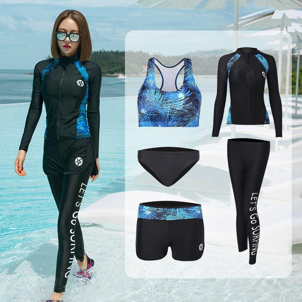Long - sleeved Trousers Jellyfish Suit Snorkeling Surfing Swimsuit Suit - Amazitshop