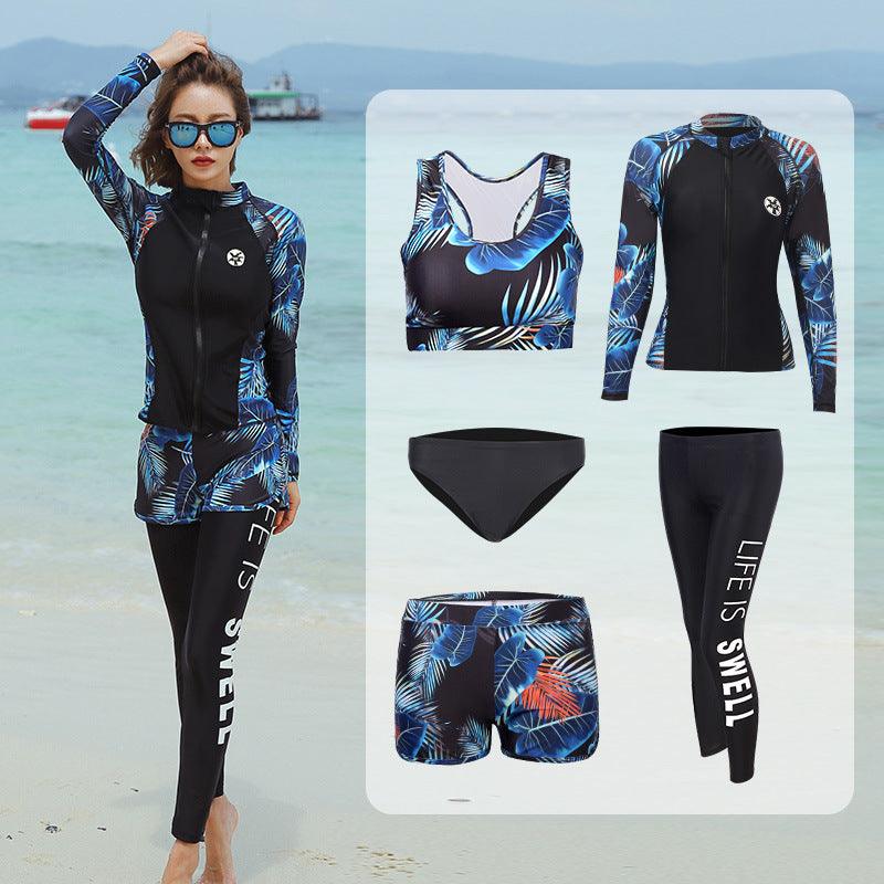 Long - sleeved Trousers Jellyfish Suit Snorkeling Surfing Swimsuit Suit - Amazitshop