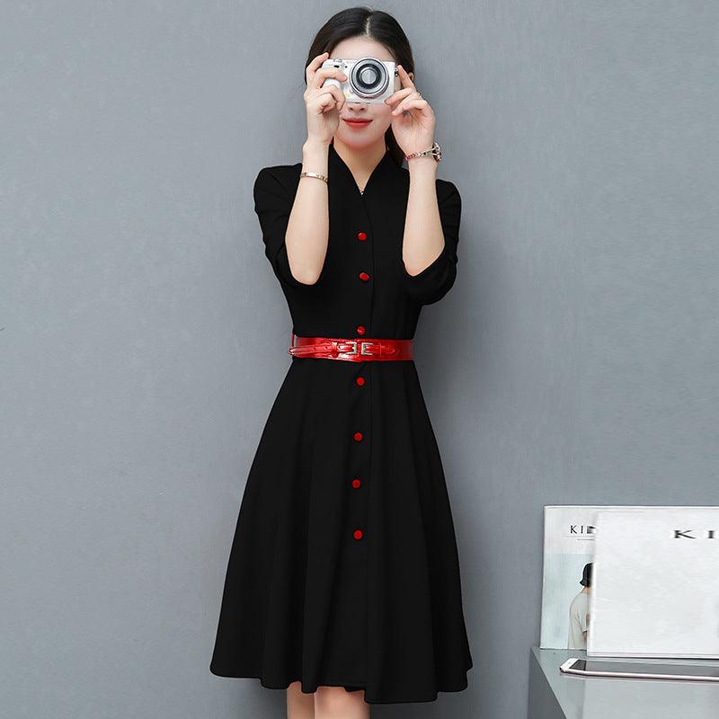 Long sleeved winter dresses - Amazitshop