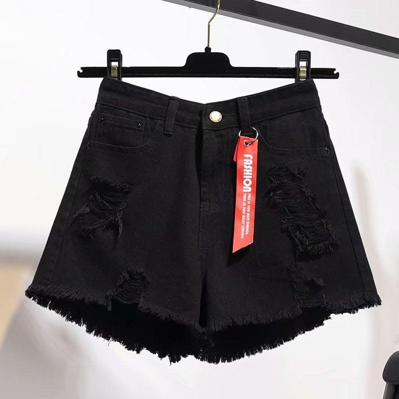 Loose jeans and short shorts - Amazitshop