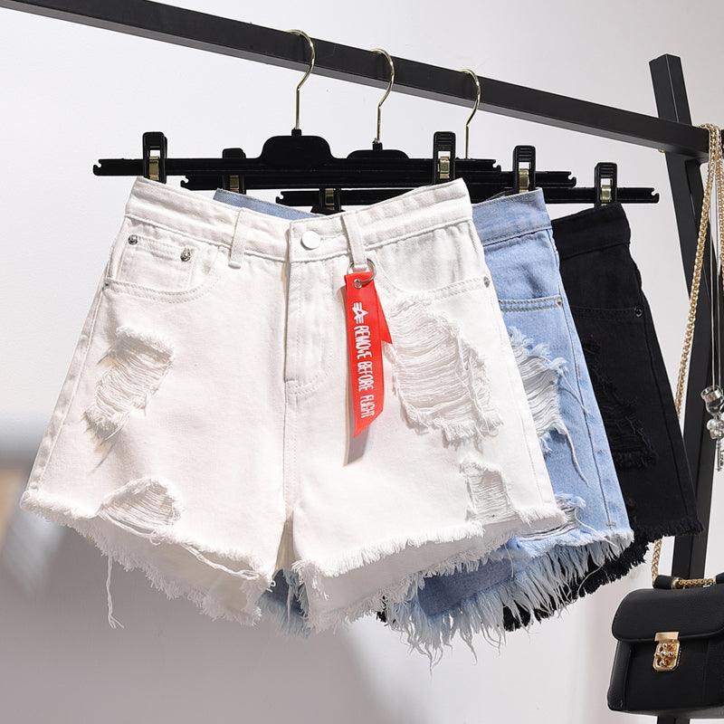 Loose jeans and short shorts - Amazitshop