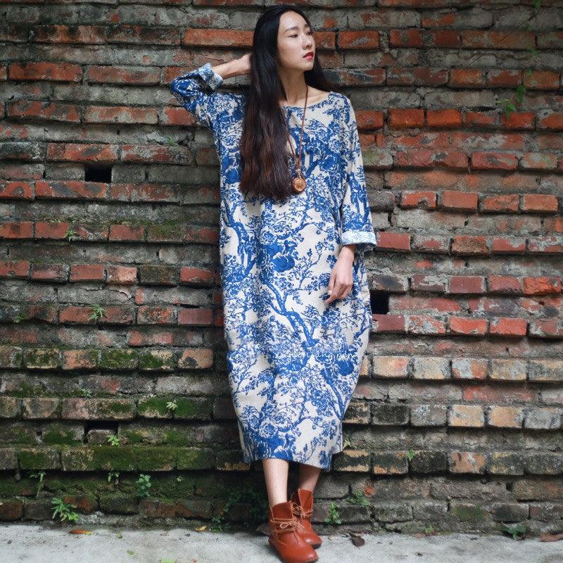 Loose plus size dress - Amazitshop