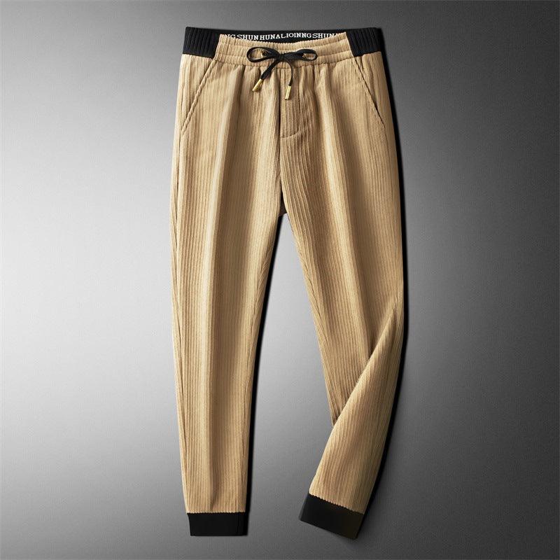 Loose Trendy Draping Straight New Casual Sports Pants Men - Amazitshop