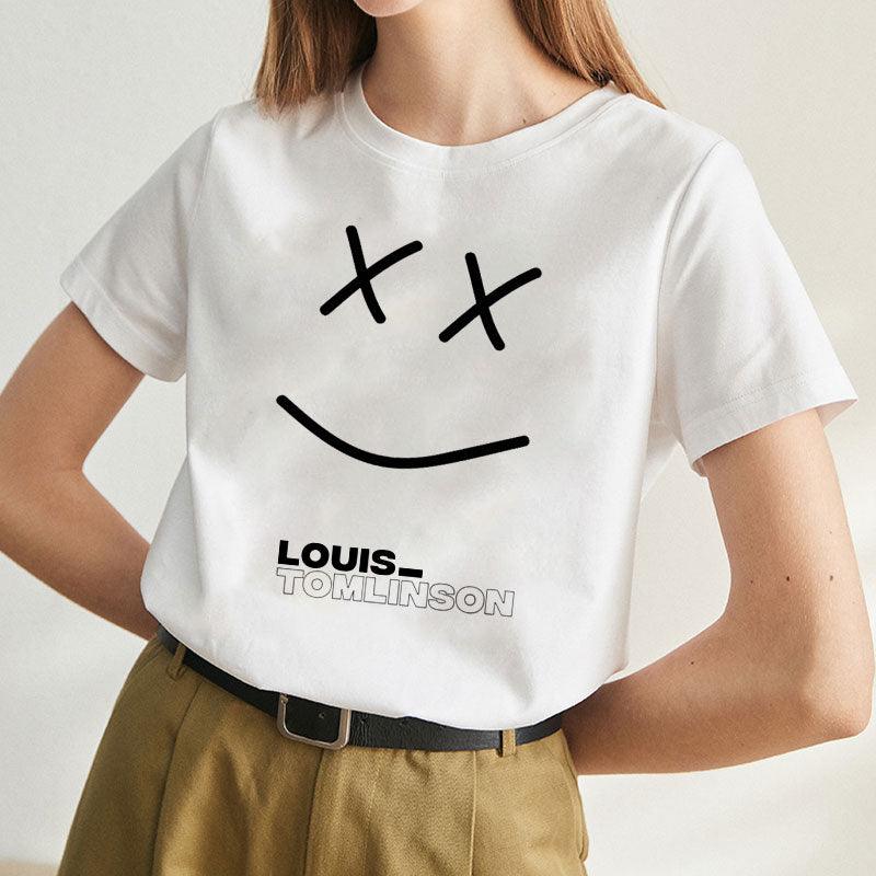 Louis Tomlinson One Direction Women TShirt - Amazitshop