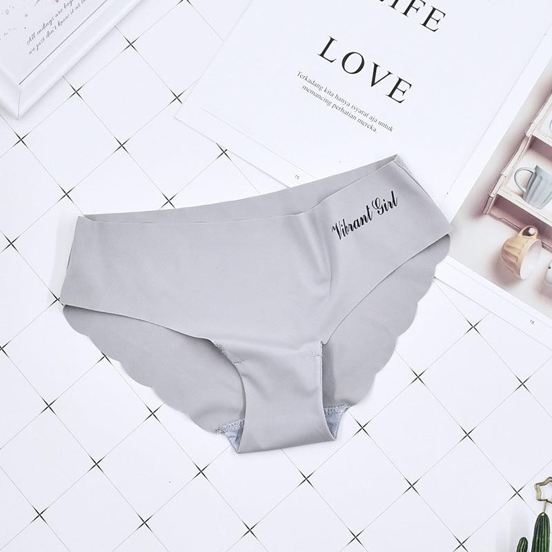 Low Waist Women's Sexy Seamless Ice Silk Bottoms - Amazitshop