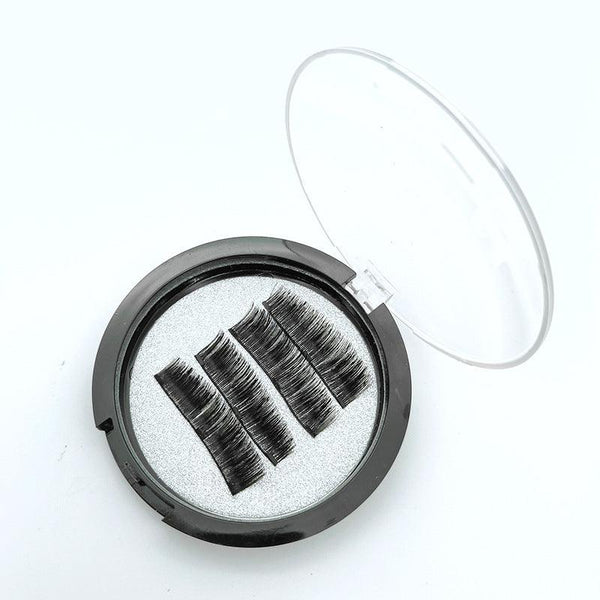 Magnet Eyelashes Three Magnetic Phase Attraction Glue Free Magnetic Eyelashes False Eyelashes - Amazitshop
