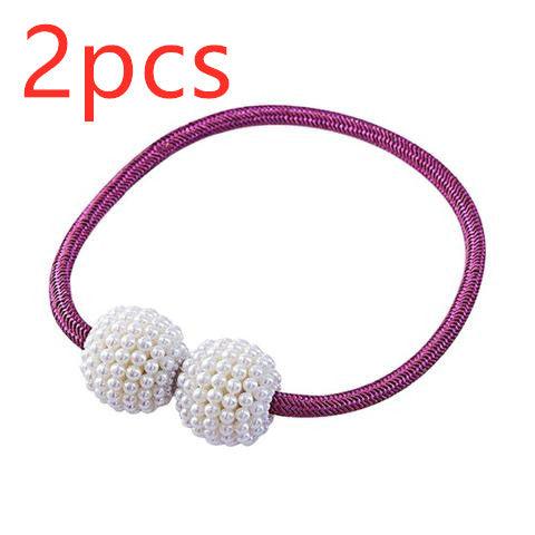 Magnetic Curtain Tiebacks Pearl Beads - Amazitshop