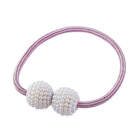 Magnetic Curtain Tiebacks Pearl Beads - Amazitshop