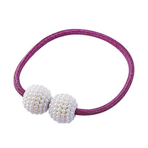 Magnetic Curtain Tiebacks Pearl Beads - Amazitshop