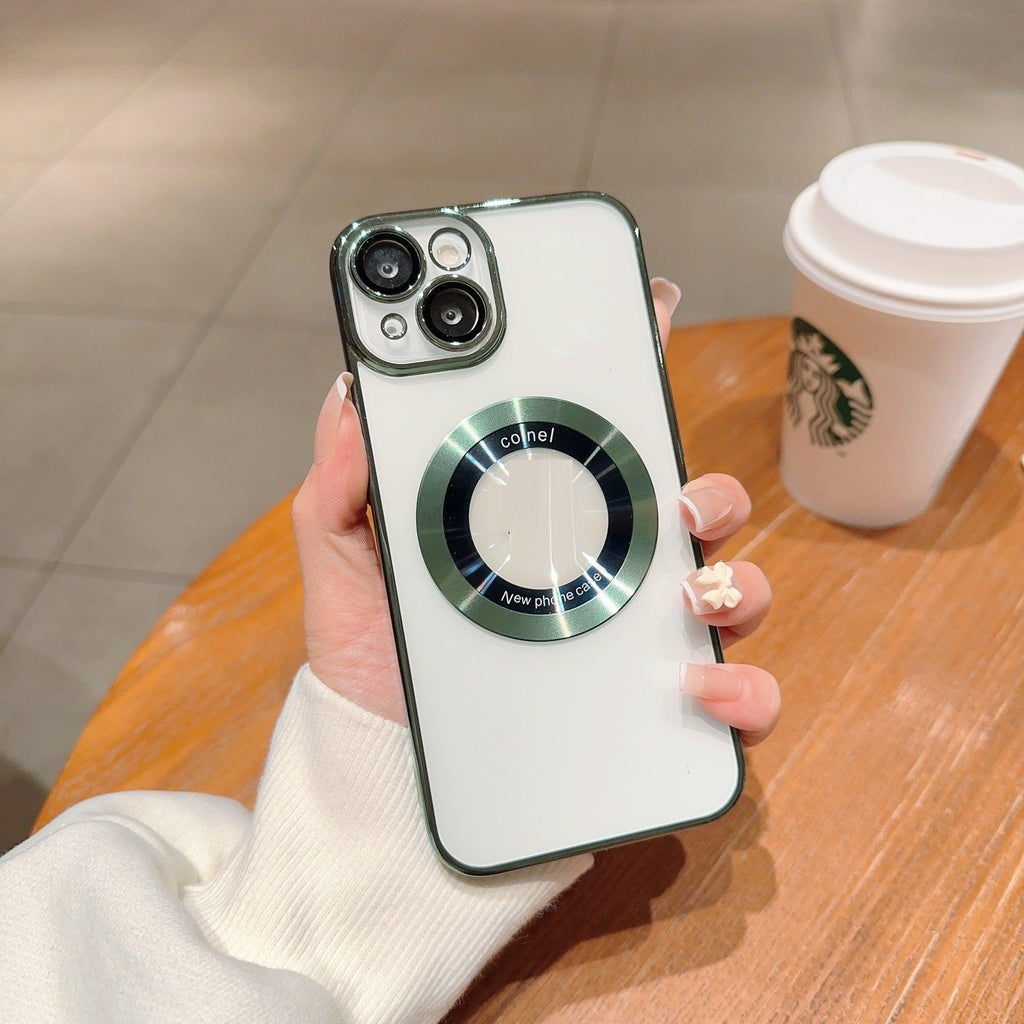 Magnetic Phone Case All - inclusive Electroplating Hard Shell - Amazitshop