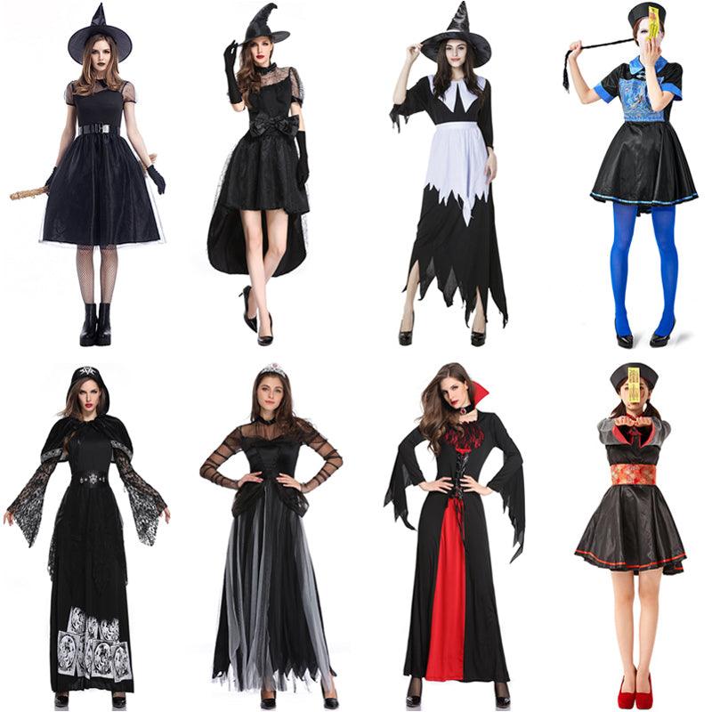 Male and female adult bride and groom Halloween costumes - Amazitshop
