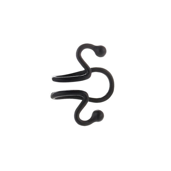 Match Head Curve Shape Geometric Ear Clip - Amazitshop