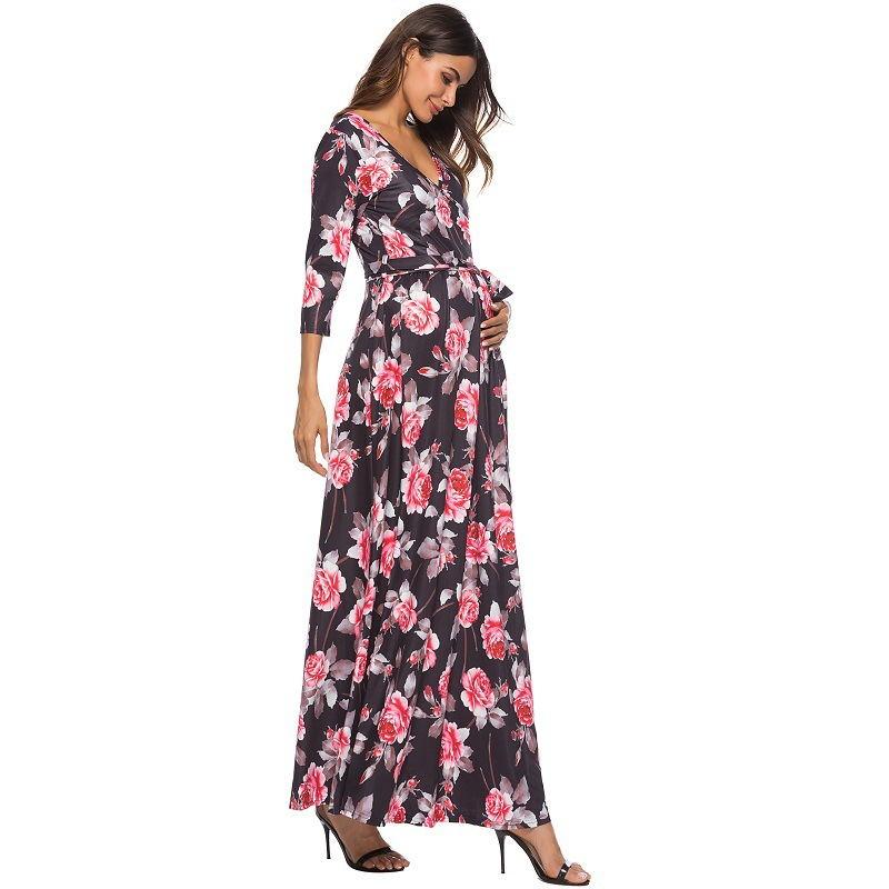 Maternity dress Summer female loose big size - Amazitshop