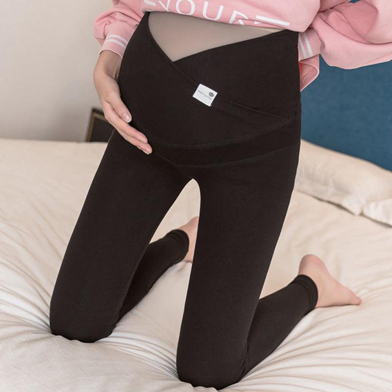 Maternity leggings low waist spring and autumn - Amazitshop