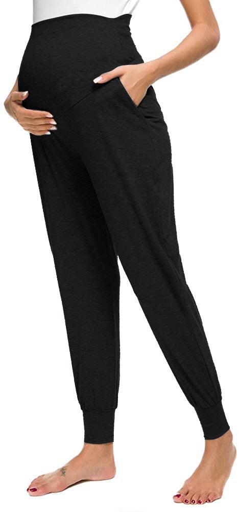 Maternity Pants Maternity Loose Casual Pants Maternity Pants Harlan Pants Maternity Pants Abdomen Ankle Tight Work Pants Yoga Pants - Amazitshop
