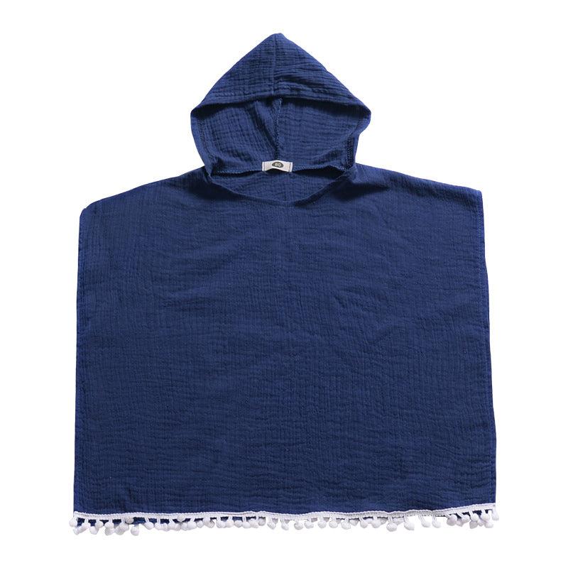 Men and Women Baby Solid Color Hooded Cloak Europe and America - Amazitshop