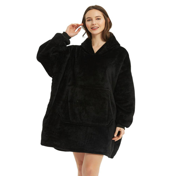 Men And Women Couples Paragraph Fleece Loungewear Robe - Amazitshop